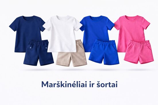 ŠORTAI,MARŠKINĖLIAI