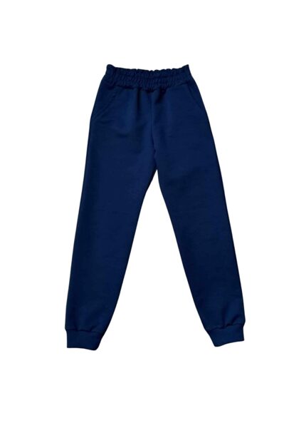 Tamsiai mėlynos sportinės kelnės  ,(122-170)